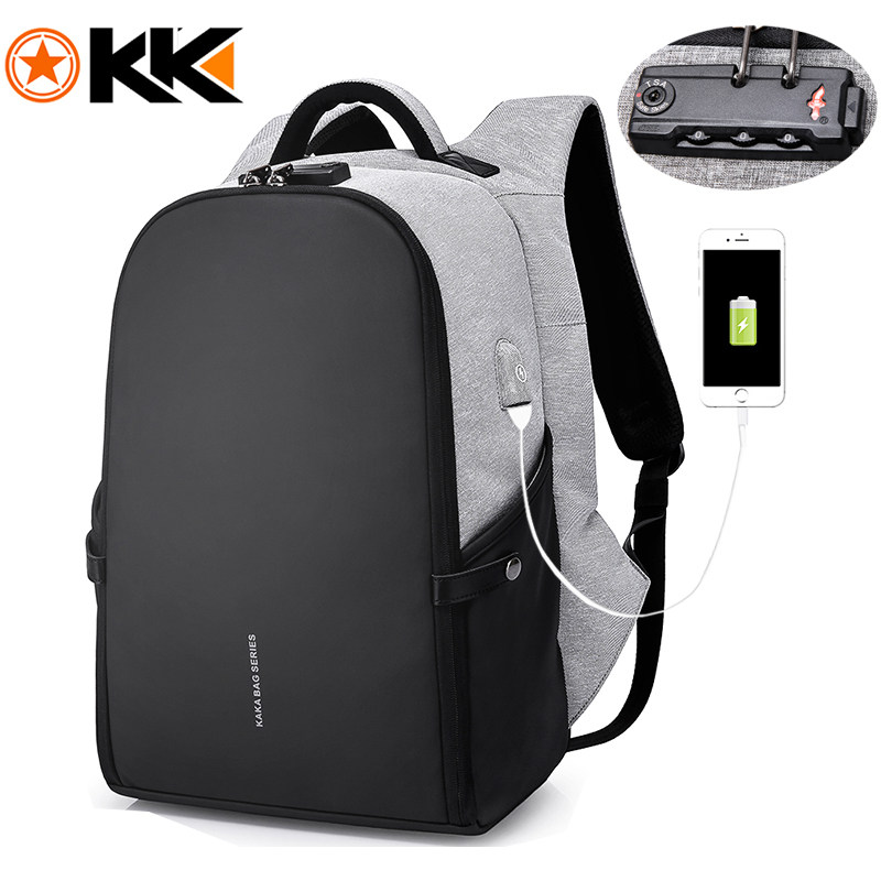 Men Anti theft Backpack 15.6