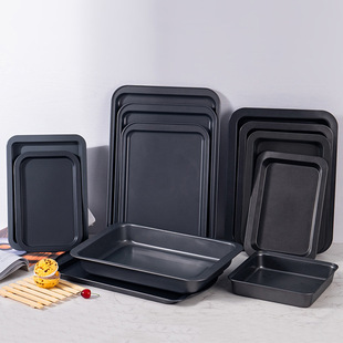 bread Cake Pan Cookie Baking Tray mold 烤肉面包蛋糕烤盘方形