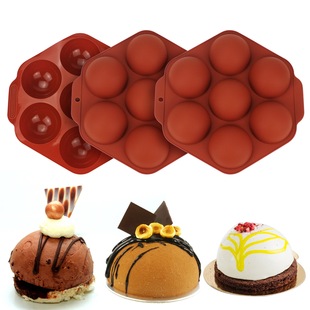 Half Sphere Silicone Mold Bakeware Cake Tool Pudding Jelly
