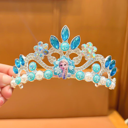艾莎公主合金发箍皇冠