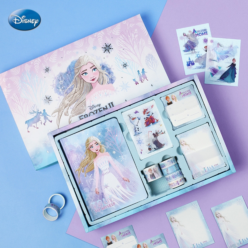 艾莎公主手账本礼盒文具套装