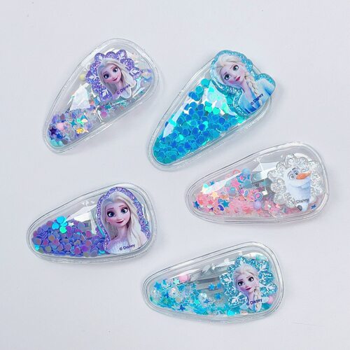 冰雪奇缘流沙亮片BB夹