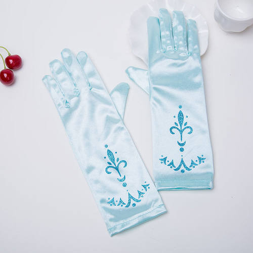 冰雪奇缘女童手套表演装扮