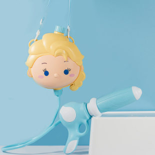 艾莎公主儿童背包水枪冰雪奇缘玩具喷水女孩背式Elsa抽拉式呲水枪