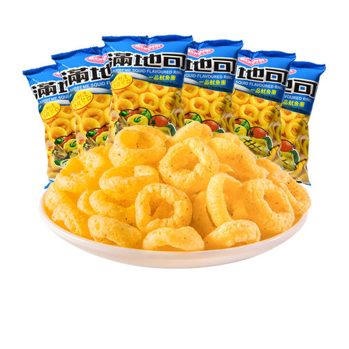 满地可品牌怀旧零食非油炸鱿鱼圈