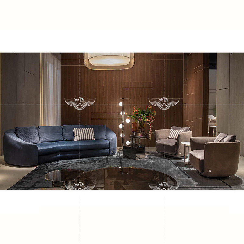 rafamariner高级定制家具芬迪fendi新款现代轻奢北欧简约布艺沙发