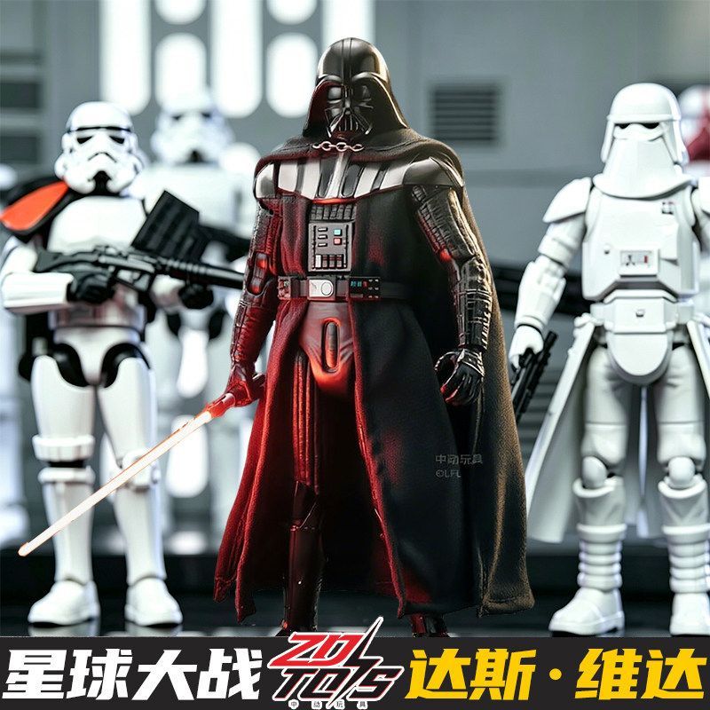 中动正版星球大战曼达洛人可动人偶手办模型摆件儿童收藏玩具礼物图片