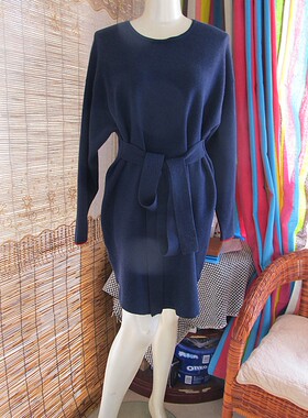 春季中长款女士蝙蝠袖孤品样衣