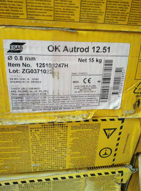 瑞典伊萨OK Autrod 430不锈钢焊丝OK Autrod 16.77焊丝