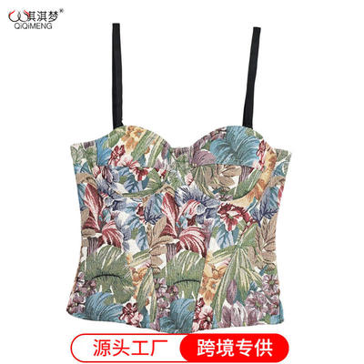 独立站缎面塑形美体礼服上衣小香