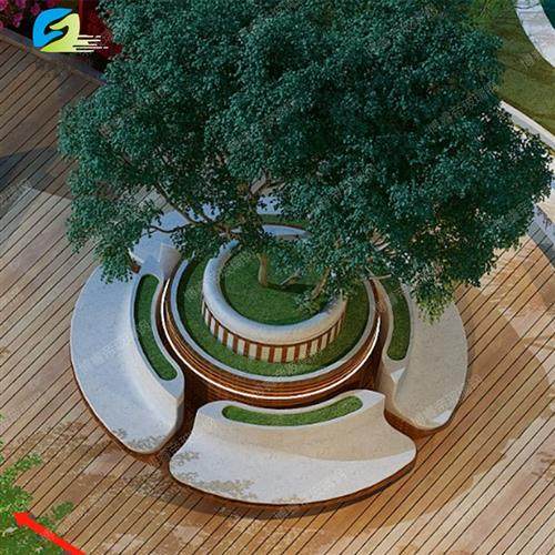 户外玻璃钢坐凳圆形树池公园学校组合花盆花钵商场休闲椅美陈树池,商业/办公家具,休闲椅系列,淘宝优惠券,粉丝福利购,淘宝优惠卷