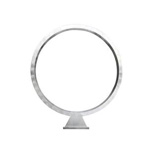 不锈钢喷雾圆环雕塑雾化烟雾门雾森景观圈网红户外互动装置水雾门