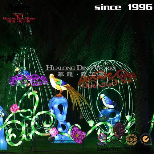 年圣诞节春节亮化草坪彩灯组合摆件美陈鸟笼鹦鹉创意灯会,玩具/童车/益智/积木/模型,仿真/动物玩偶,淘宝优惠券,粉丝福利购,淘宝优惠卷