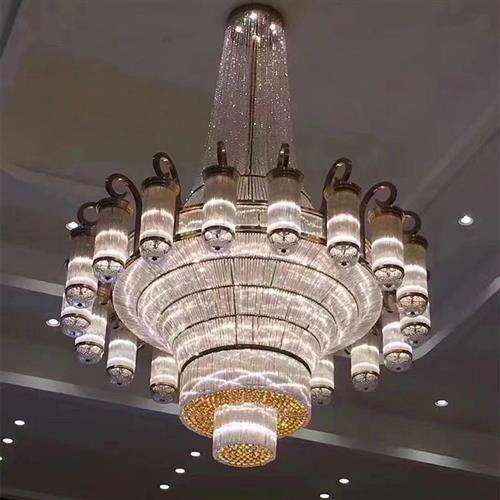 宴会厅宾馆KTV会所接待厅灯具复古欧式酒店大堂多头水晶吊灯,家装灯饰光源,客厅吊灯,淘宝优惠券,粉丝福利购,淘宝优惠卷