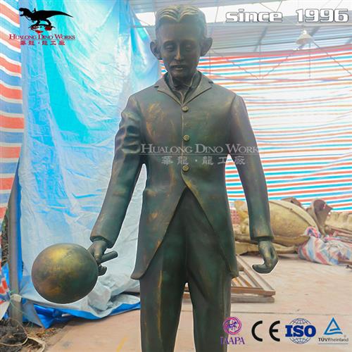 定制玻璃钢人物模型树脂雕塑厂家来图来样制作博物馆落地大摆件