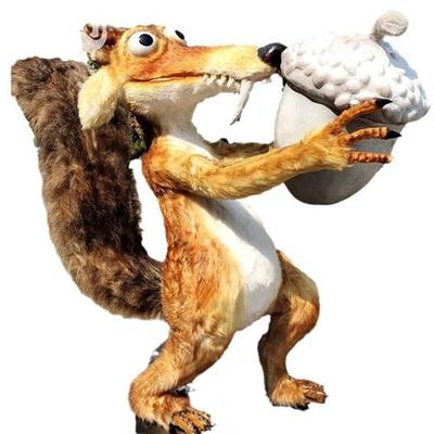 还原仿真动物模型景区园林公园户外展览室内装饰松鼠摆件厂家