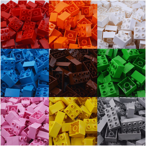 大颗粒积木散件论斤称兼容通用