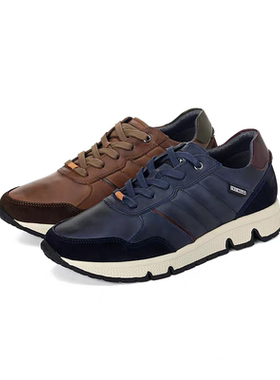 Pikolinos派高雁秋季新品牛皮深口平底系带运动休闲男鞋PL223401