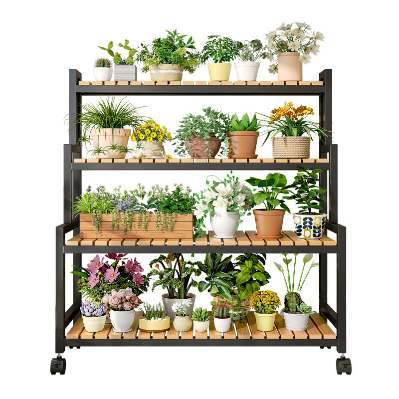 3-Tier Indoor Flower Rack & Balcony Storage Shelf - Product image 5