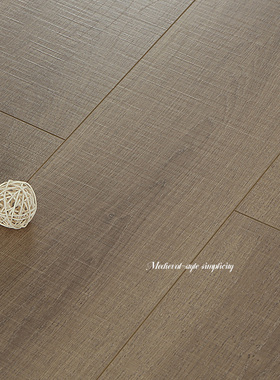 12mm原木色橡木纹奶油色结疤灰色刀砍纹杉纹包邮强化复合木质地板