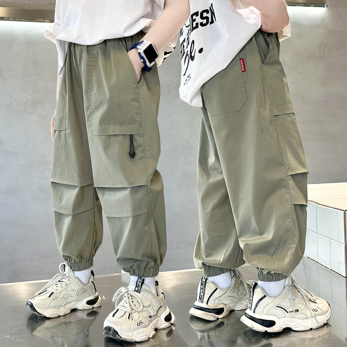 儿童装男童夏装裤子休闲裤