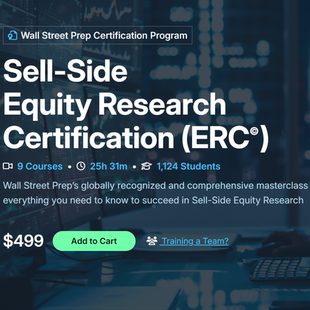 WSP Sell-Side Equity Research Certification (ERC©) 卖方模型