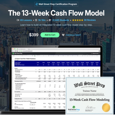 13-WeekCashFlowModeling课程