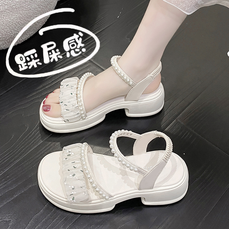 配裙子外穿凉鞋女夏季新款2025年