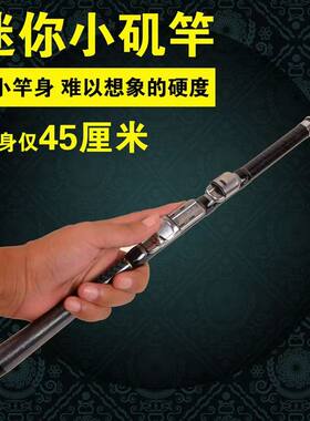 碳素超轻超硬3号软尾矶钓竿套装