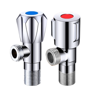 加厚三角阀全铜家用马桶热水器开关四分冷热通用内丝八字止水阀