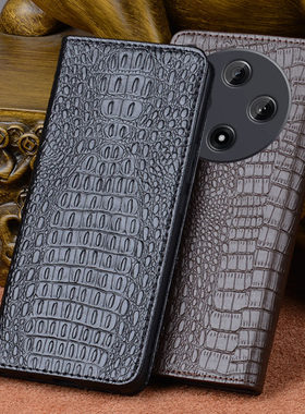 适用于OPPOFindX8手机壳Find X8Pro保护套OPPO新款真皮OPPOX8ultra镜头全包防摔高级感鳄鱼纹男女磁吸