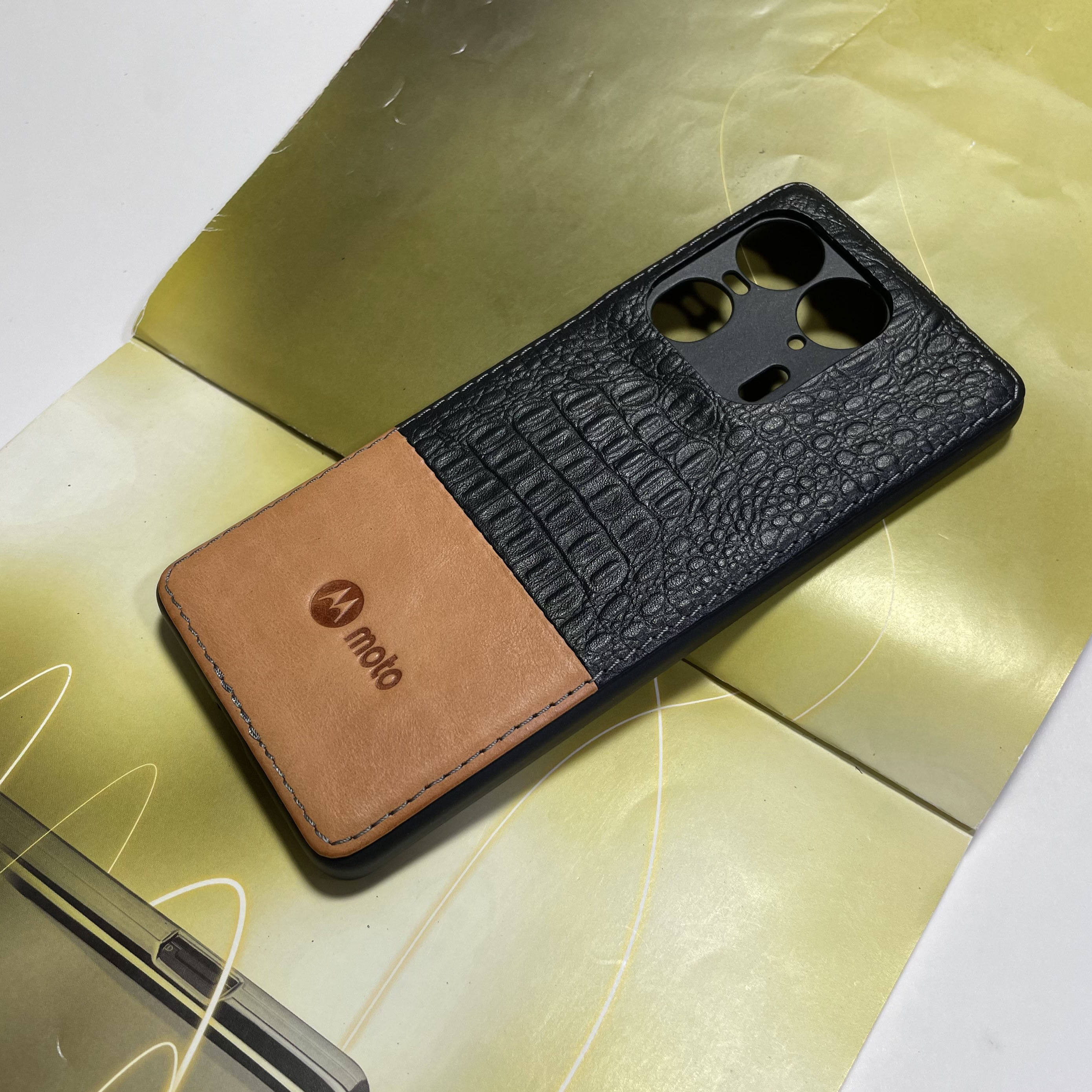 适用于摩托罗拉X50Ultra手机壳真皮套防摔保护XT2401-2镜头全包moto套个性定制网红壳