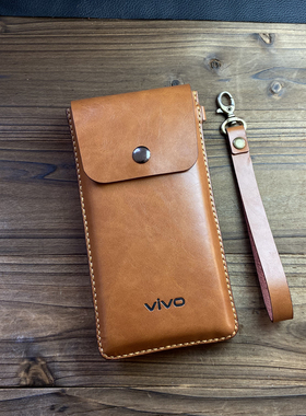 适用于手机套VIVO X Fold3手机皮套X90 Pro+保护套X100pro+壳X80/S16/X60/X90S真皮套X Note/x70pro竖款大