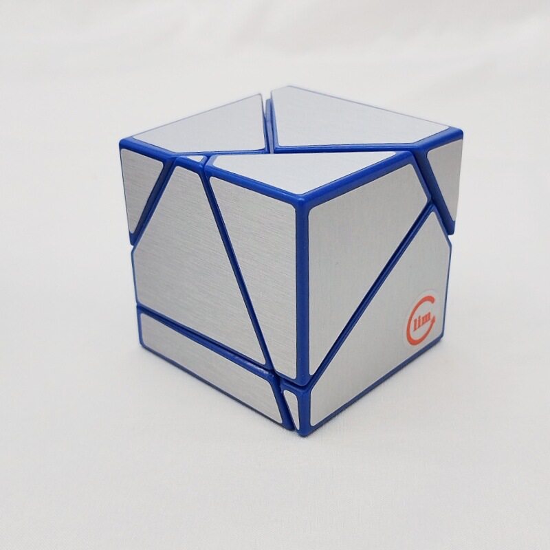 方是lim二阶鬼魔魔方2x2 ghost cube蓝色底 益智减压魔方玩具