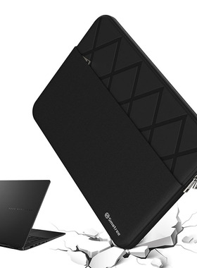 Smatree ME82适用华硕(ASUS)Zenbook 14/Chromebook C425 14英寸笔记本收纳保护包商务简约加绒缓震量身定制