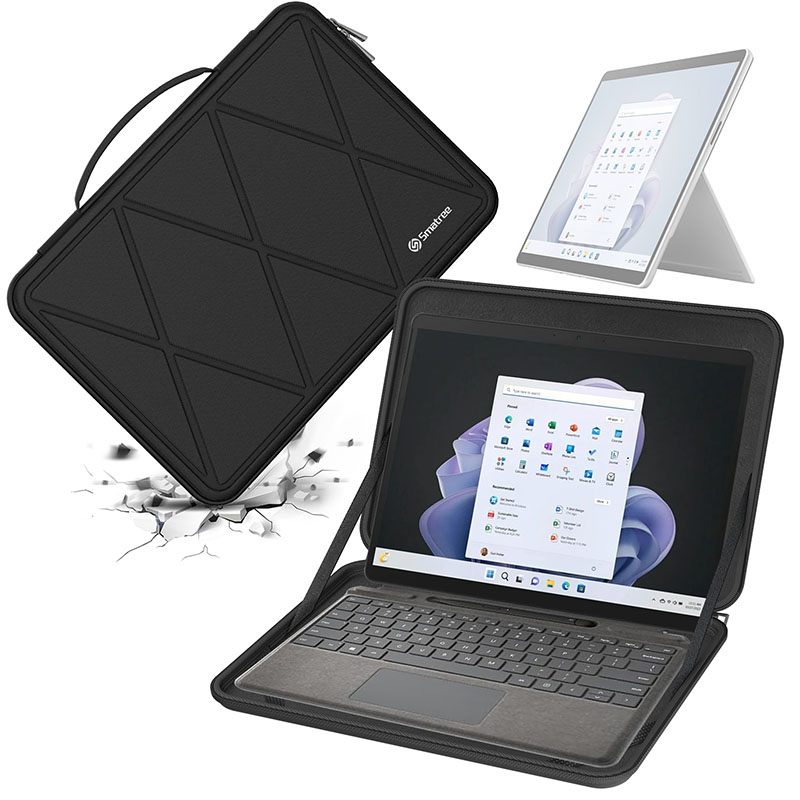 Smatree适用微软（Microsoft）Surface Pro 9笔记本电脑手提包内胆包硬壳保护