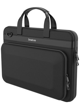 Smatree适用AppleMacBookPro16/13.6/14寸M3 2025新款MacbookAirM4 13/15英寸笔记本电脑包手提公文包硬壳