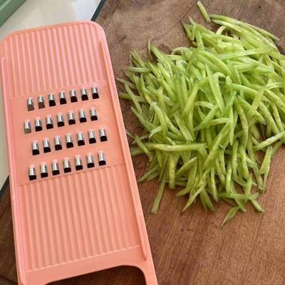 振东牌擦土豆丝神器家用切丝萝卜刨丝器粗丝5mm圆丝塑料刮丝菜板