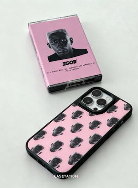 IGOR Tyler封面大孔刀锋玻璃壳iPhone17pro/华为pura80mate70小米17红米k70/OPPOreno14/VIVOX200嘻哈ins硬壳