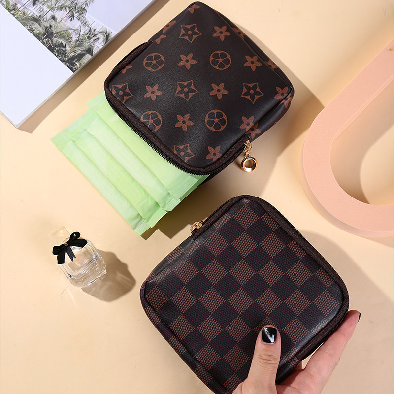 卫生巾收纳包装姨妈巾小袋子少女高档月事包便携小型放卫生棉小包