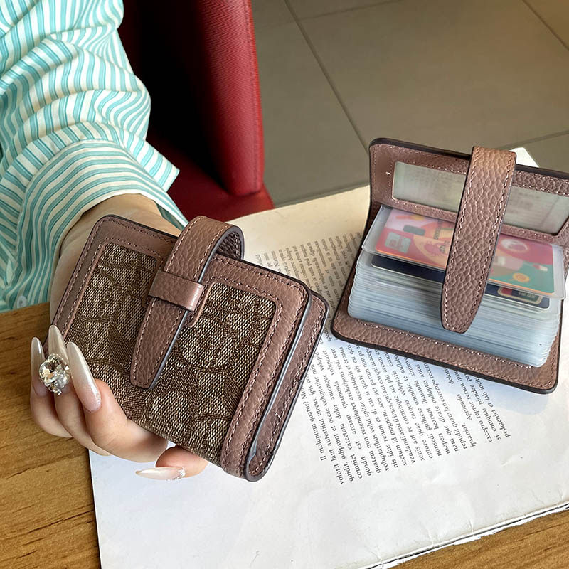 卡包女士小巧精致高档2026新款大容量多卡位卡套高级感证件收纳包