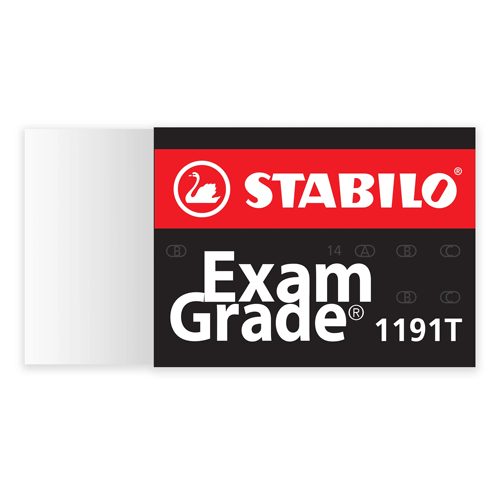 stabilo思笔乐 欧盟进口橡皮擦 无屑超干净 橡皮擦小学生专用橡皮擦幼儿园专用无毒一年级2b橡皮擦 可擦素描