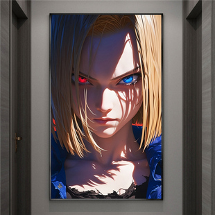 DRAGON BALL七龙珠壁画超级赛亚人海报孙悟空照片墙特兰克斯挂画