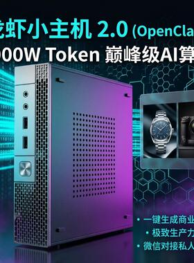 OpenClaw小龙虾迷你智能体Ai主机大模型切换开箱即用远程技术支持