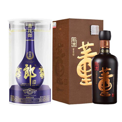 郎酒青花郎董酒特密500ml组合装