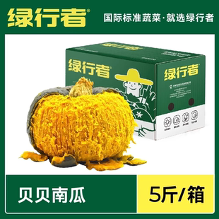 贝贝南瓜正宗板栗味小南瓜新鲜蔬菜老南瓜辅食粉糯辅食 绿行者