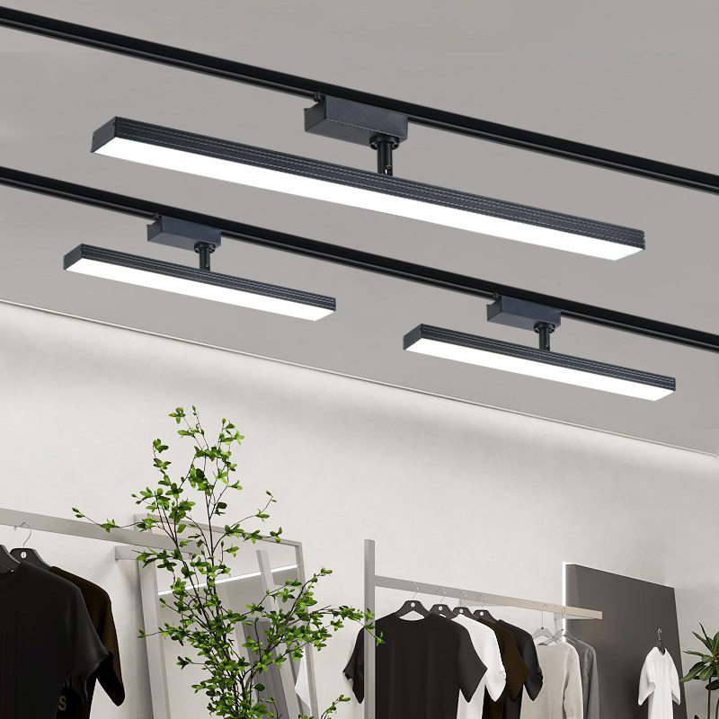 超亮款长条轨道灯led散光展厅美发店补光灯服装店铺超市美甲调节