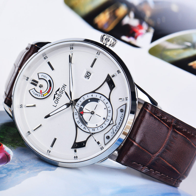 Germany Luo Chen brand man watch Original import Pilot automatic Mechanical watch Nightlight dialin the Wristwatch , Watch Europe category - from Buy2taobao.com to provide professional Taobao agent buy service