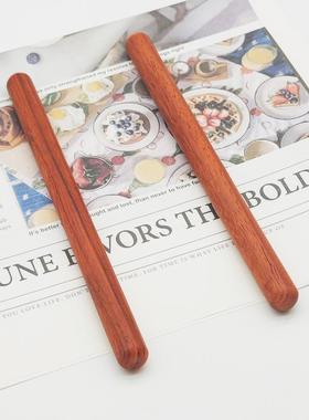 硬木棍圆木棒实木圆木棍圆头表面光滑鼓棒擀面杖diy手工材料木杆