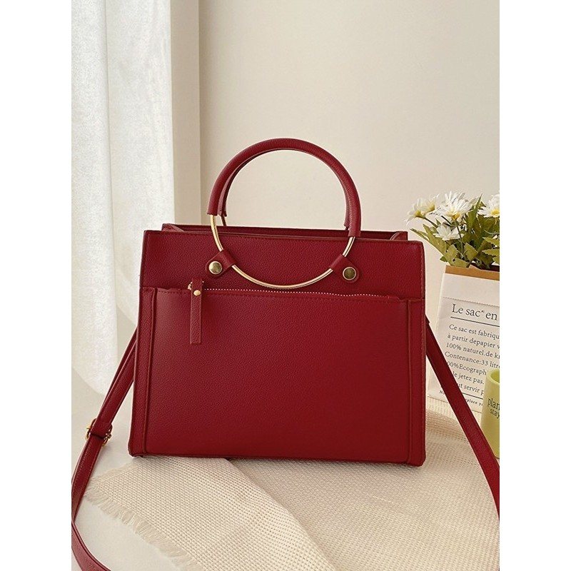 进口bag大容量新娘女包包2025爆款手提包高级感红色结婚挎包,箱包皮具/热销女包/男包,通用款女包,淘宝优惠券,粉丝福利购,淘宝优惠卷